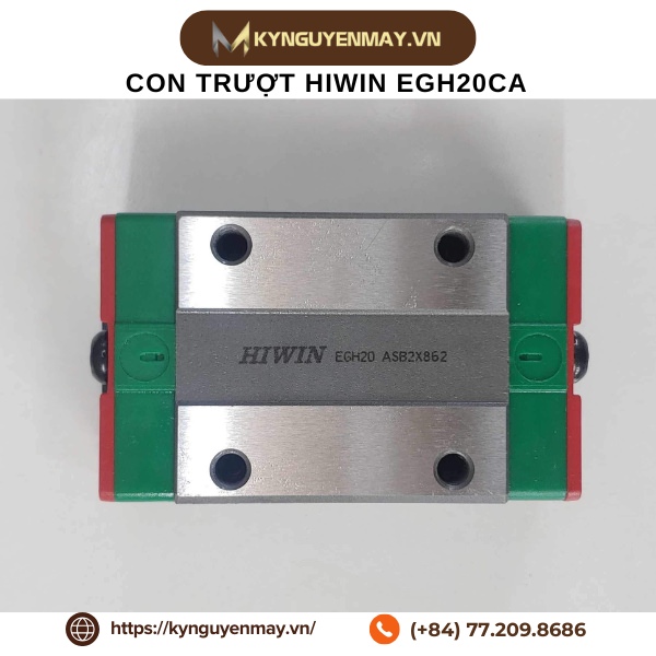 Con trượt HIWIN EGH20CA, EGH25CA, EGH30CA, EGH35CA
