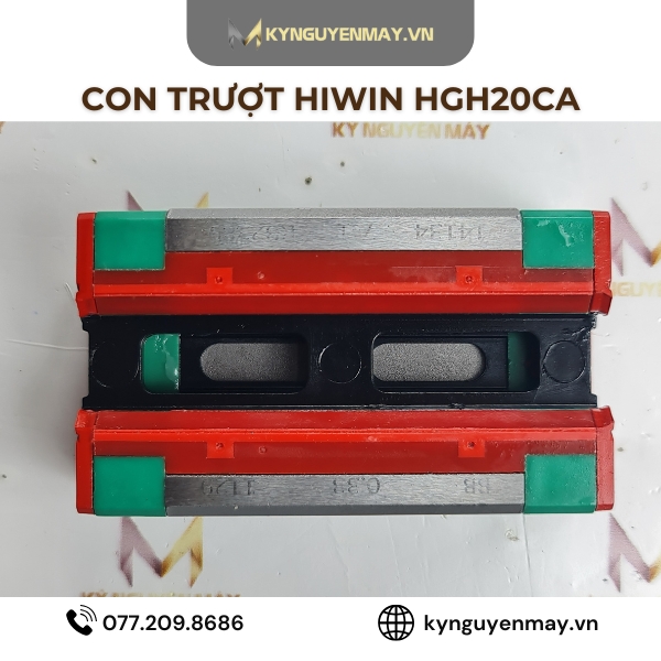Con trượt vuông HIWIN HGH20CA (H20C/ HG20/ HGH20C/ HGH20)