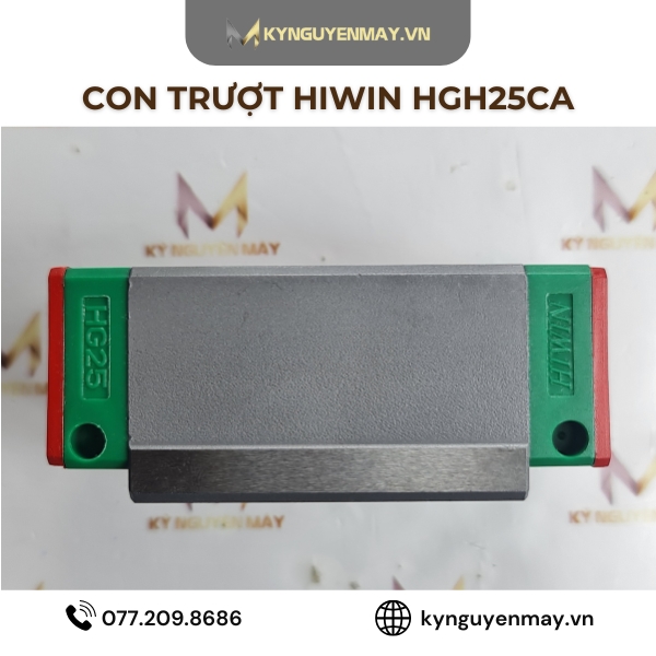 Con trượt HIWIN HGH25CA (H25C/ HG25)