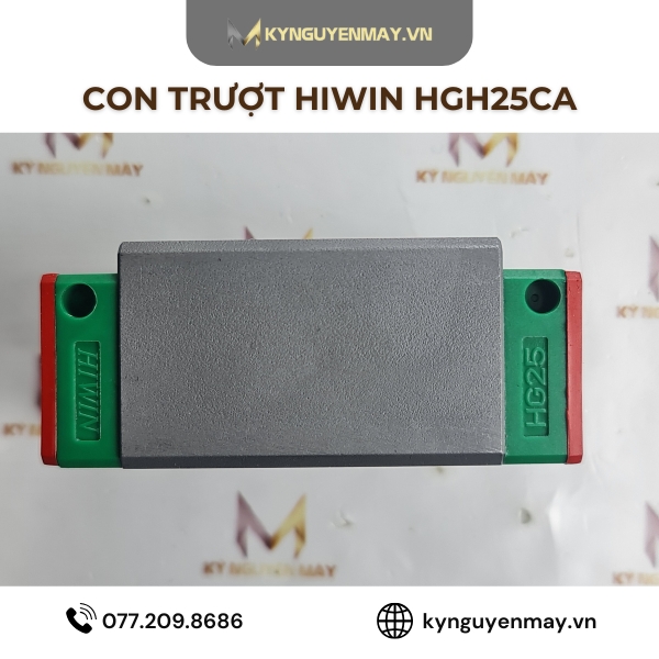 Con trượt HIWIN HGH25CA (H25C/ HG25)