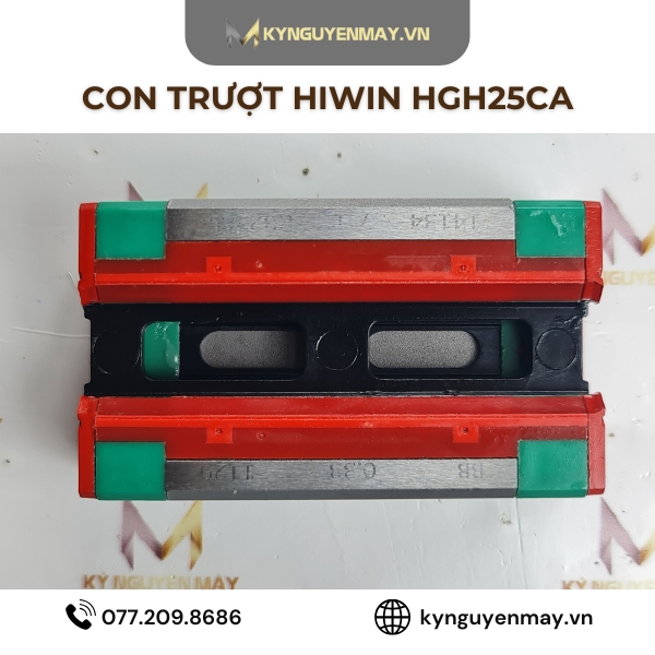 Con trượt HIWIN HGH25CA (H25C/ HG25)