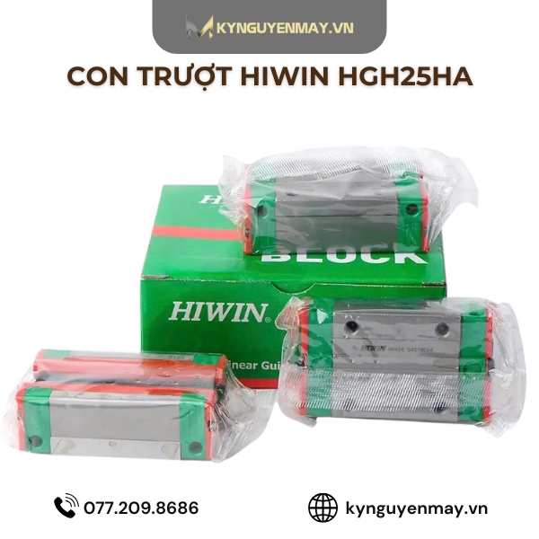 Con trượt HIWIN HGH25HA