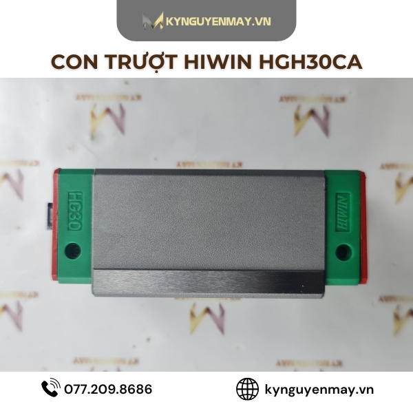 Con trượt HIWIN HGH30CA (H30C/ HG30/ HGH30)