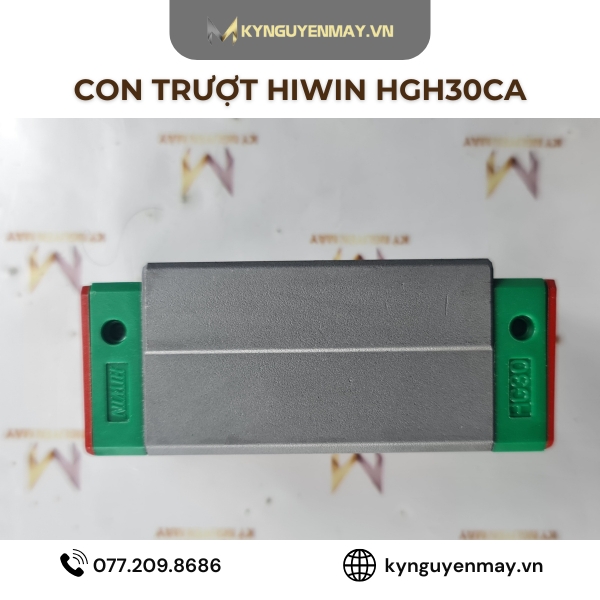 Con trượt HIWIN HGH30CA (H30C/ HG30/ HGH30)
