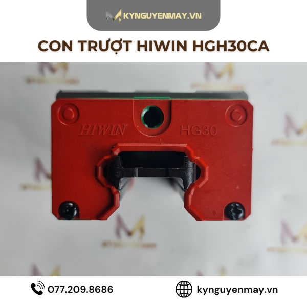 Con trượt HIWIN HGH30CA (H30C/ HG30/ HGH30)