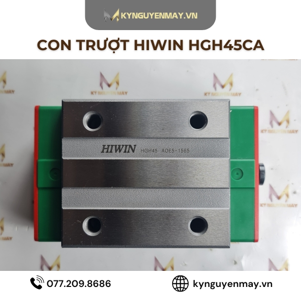 Con trượt HIWIN HGH45CA (H45C/ HG45)