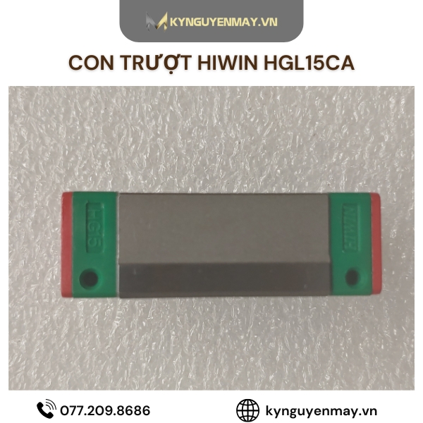 Con trượt HGL15CA HIWIN (HGL15)