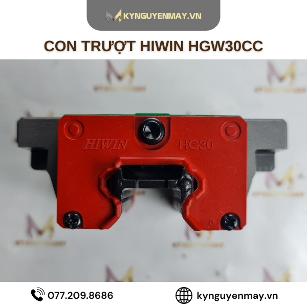 Con trượt HIWIN HGW30CC