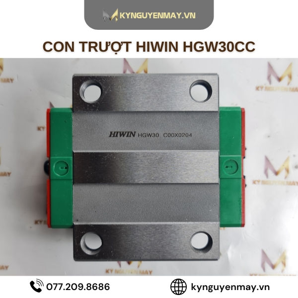 Con trượt HIWIN HGW30CC