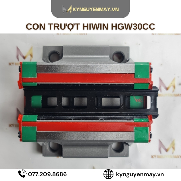 Con trượt HIWIN HGW30CC