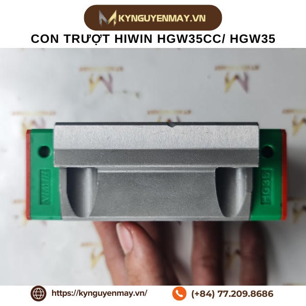 Con trượt HIWIN HGW35CC/ W35C (112.4x100x48mm)