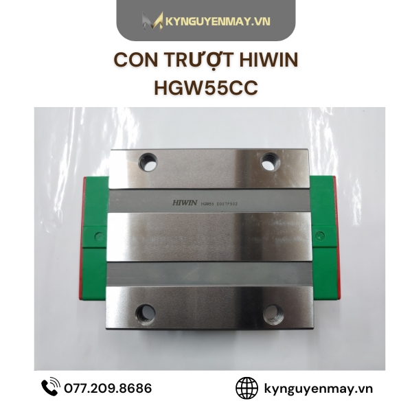 Con trượt HIWIN HGW55CC