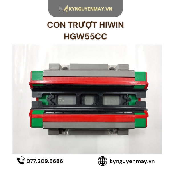 Con trượt HIWIN HGW55CC