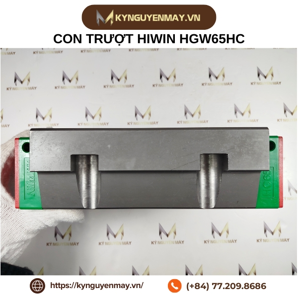 Con trượt HIWIN HGW | HGW20HC, HGW30HC, HGW35HC, HGW45HC, HGW55HC, HGW65HC