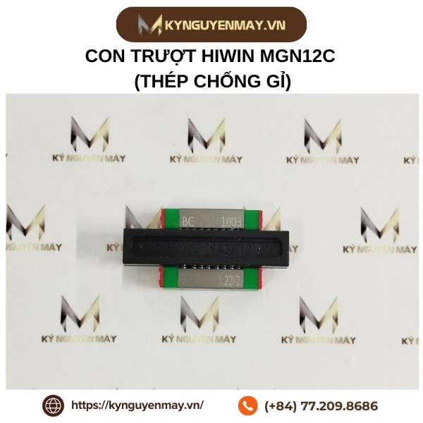 Con trượt vuông mini HIWIN MGN-C | Block trượt MGN5C, MGN7C, MGN12C