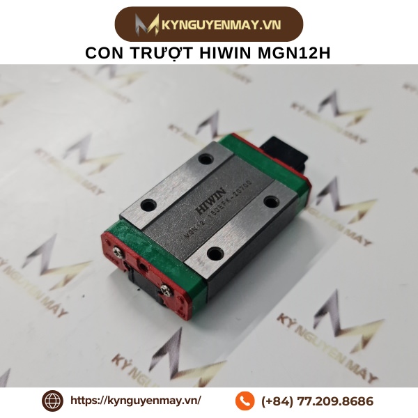 Con Trượt HIWIN MGN12H/ MGN12/ MGN 12 (45.5x27x13mm)