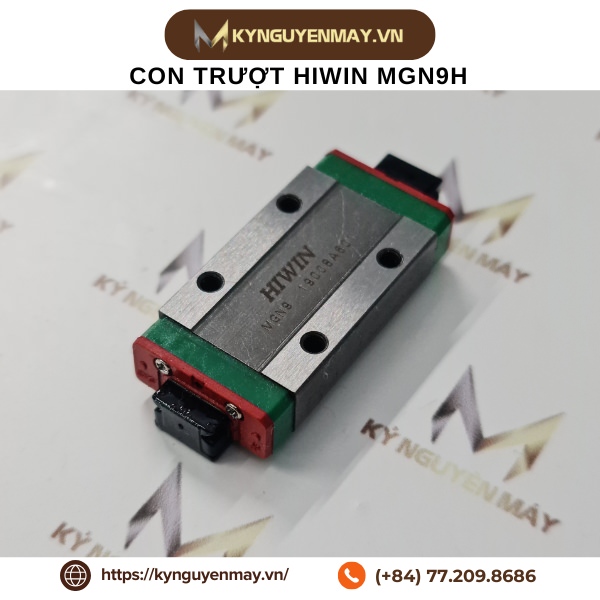 Con trượt HIWIN MGN9H/ MGN 9/ HIWIN MGN9 (39.9x20x10mm)