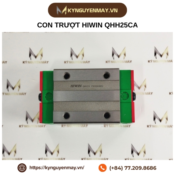 Con trượt HIWIN QHH | QHH15CA, QHH20CA, QHH25CA, QHH30CA, QHH35CA, QHH45CA