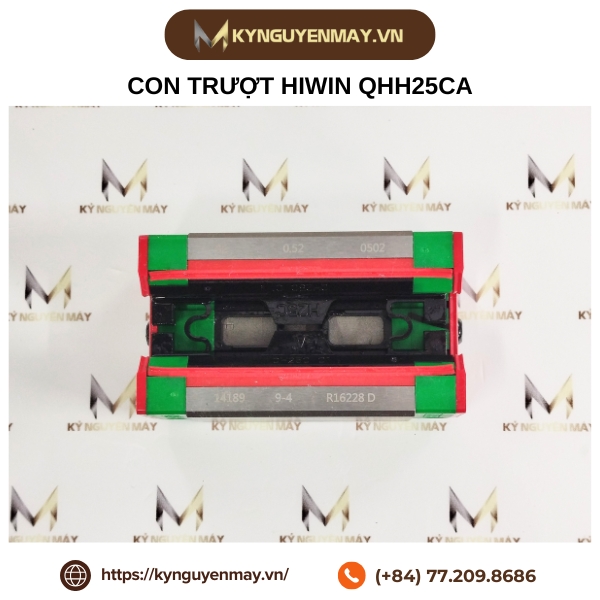 Con trượt HIWIN QHH | QHH15CA, QHH20CA, QHH25CA, QHH30CA, QHH35CA, QHH45CA
