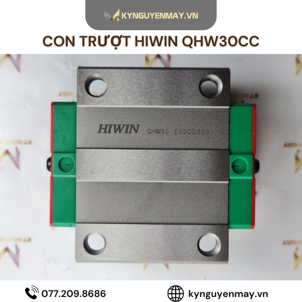Con trượt HIWIN QHW30CC