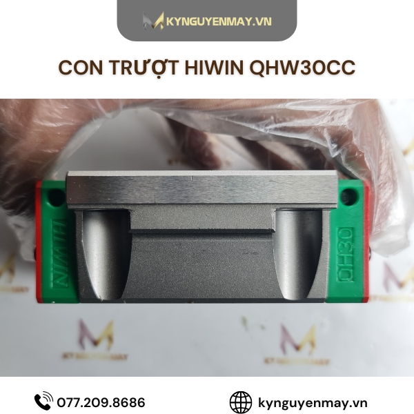 Con trượt HIWIN QHW30CC