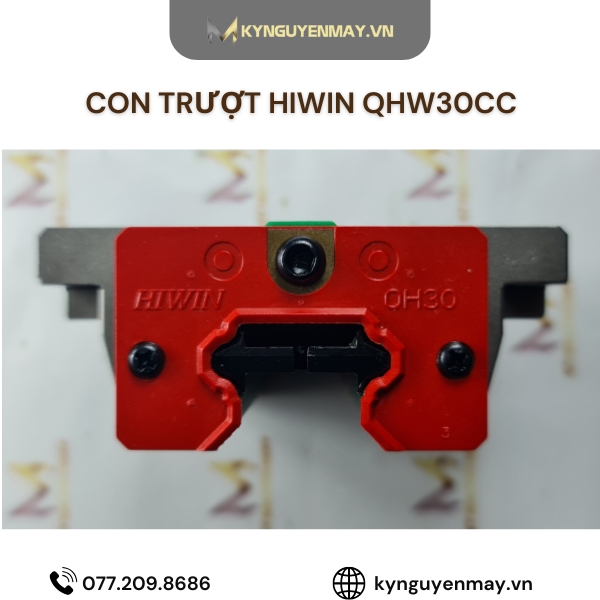 Con trượt HIWIN QHW30CC
