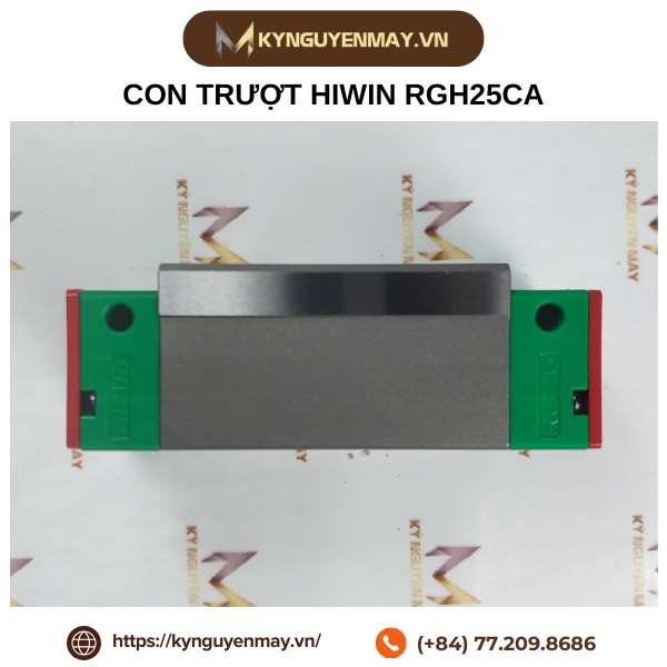Con trượt HIWIN RGH-CA | RGH15CA, RGH20CA, RGH25CA, RGH30CA, RGH35CA, RGH45CA, RGH55CA, RGH65CA