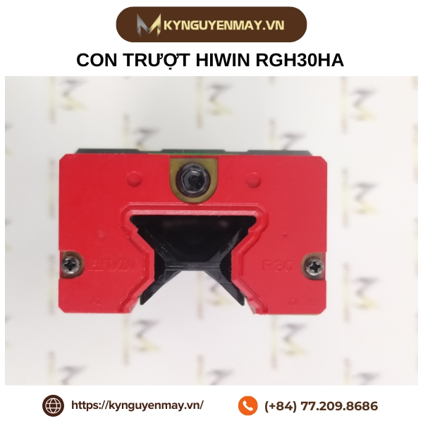 Con trượt HIWIN RGH | RGH20HA, RGH25HA, RGH35HA, RGH45HA, RGH55HA, RGH65HA