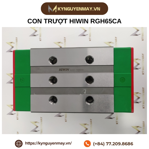 Con trượt HIWIN RGH-CA | RGH15CA, RGH20CA, RGH25CA, RGH30CA, RGH35CA, RGH45CA, RGH55CA, RGH65CA