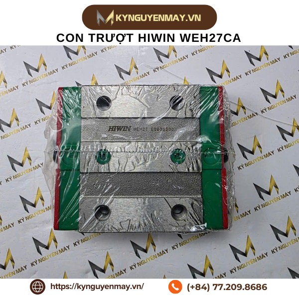 Con trượt HIWIN WEH-CA | WEH21CA, WEH27CA, WEH35CA, WEH50CA