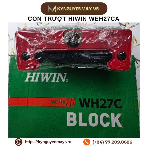 Con trượt HIWIN WEH-CA | WEH21CA, WEH27CA, WEH35CA, WEH50CA