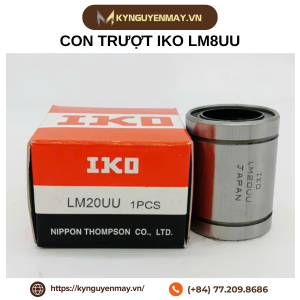 Con trượt tròn LM8UU IKO (IKO LM81524)