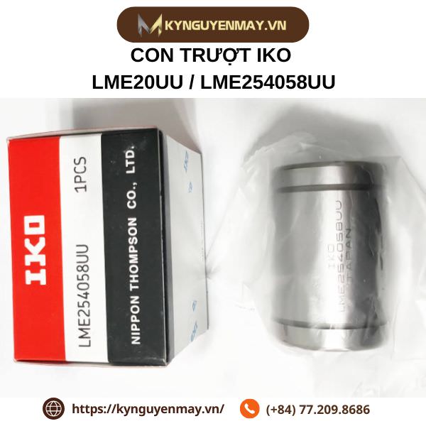 Con trượt vòng bi IKO LME20UU, LME203245 (20x32x45mm)