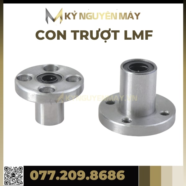 Con trượt tròn LMF | LMF12, LMF16 LMF20, LMF25, LMF30