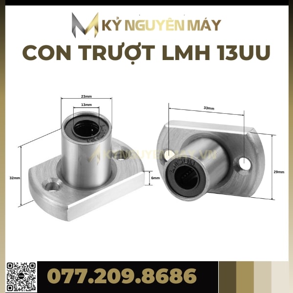 Con trượt tròn LMH | LMH8, LMH12, LMH16, LMH20, LMH25, LMH30