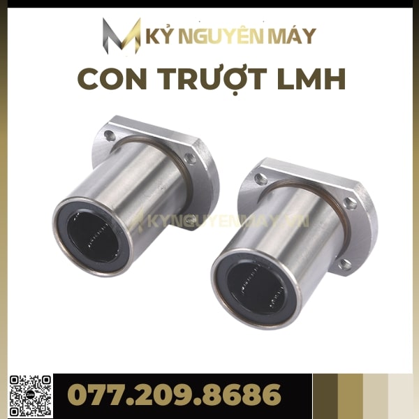 Con trượt tròn LMH | LMH8, LMH12, LMH16, LMH20, LMH25, LMH30