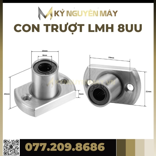 Con trượt tròn LMH | LMH8, LMH12, LMH16, LMH20, LMH25, LMH30
