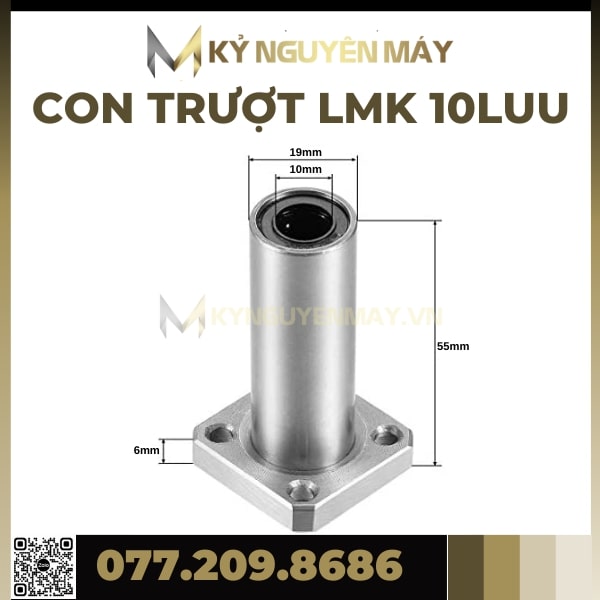 Con trượt tròn có đầu chặn LMK