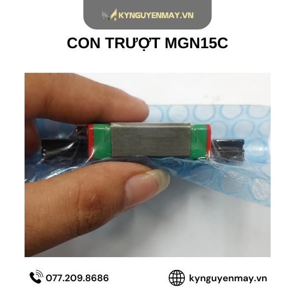 Con trượt vuông mini HIWIN MGN-C | Block trượt MGN5C, MGN7C, MGN12C