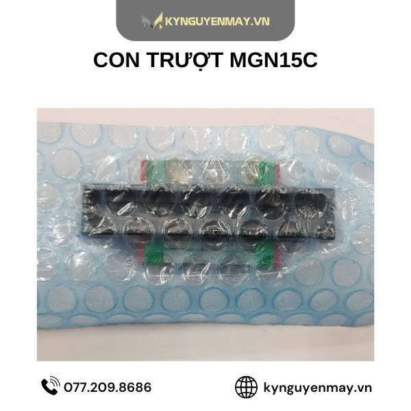 Con trượt vuông mini HIWIN MGN-C | Block trượt MGN5C, MGN7C, MGN12C