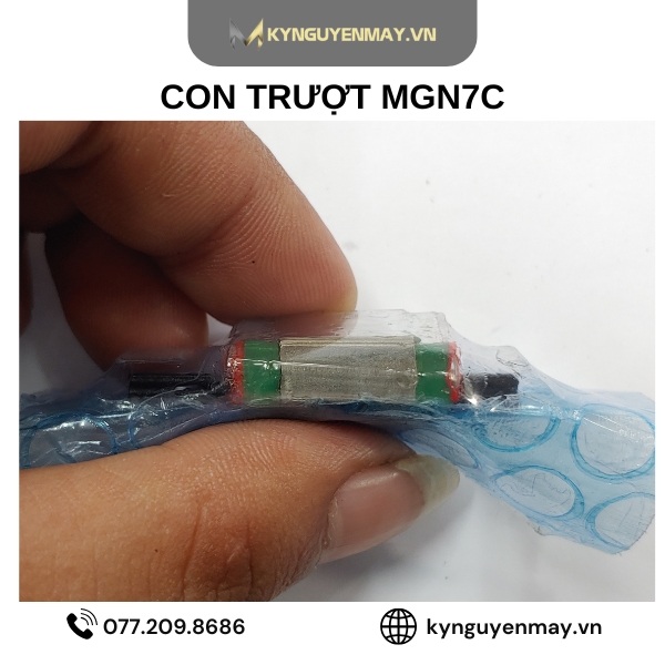 Con trượt vuông mini HIWIN MGN-C | Block trượt MGN5C, MGN7C, MGN12C