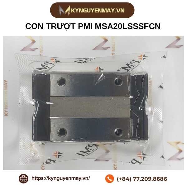 Con trượt PMI MSA-S/MSA-LS | MSA15S, MSA25S, MSA30S, MSA35S