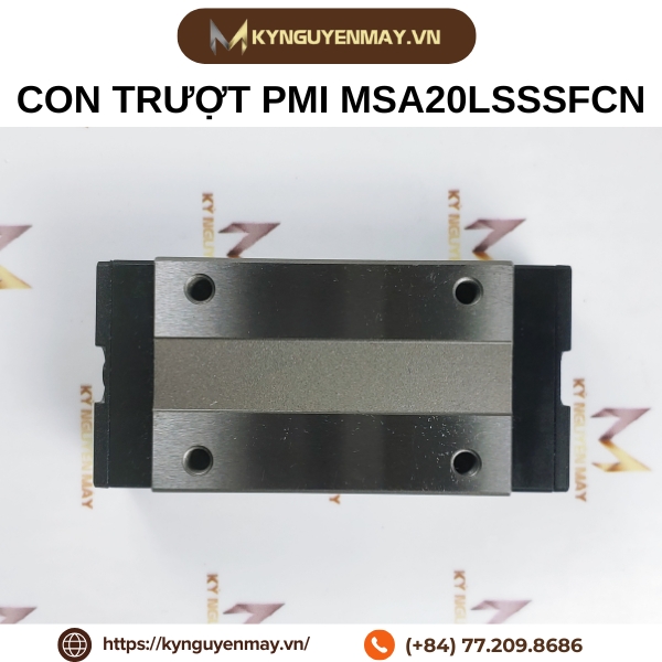 Con trượt PMI MSA20LSSSFCN