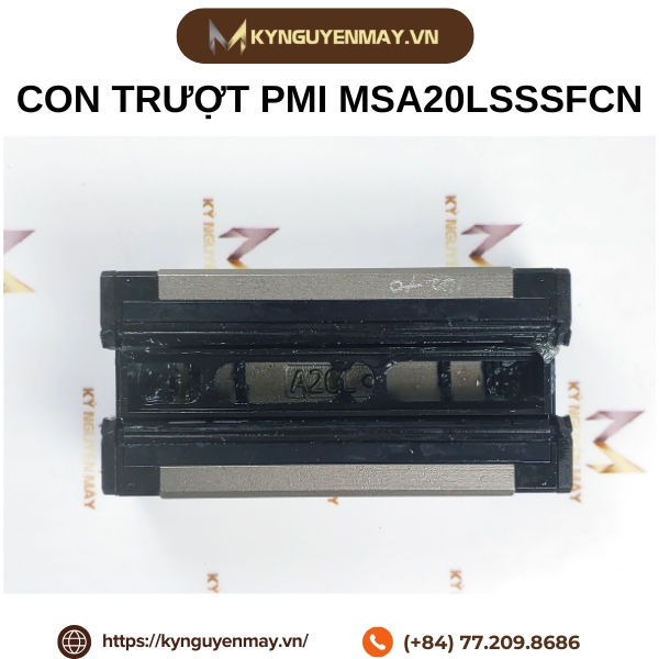 Con trượt PMI MSA20LSSSFCN