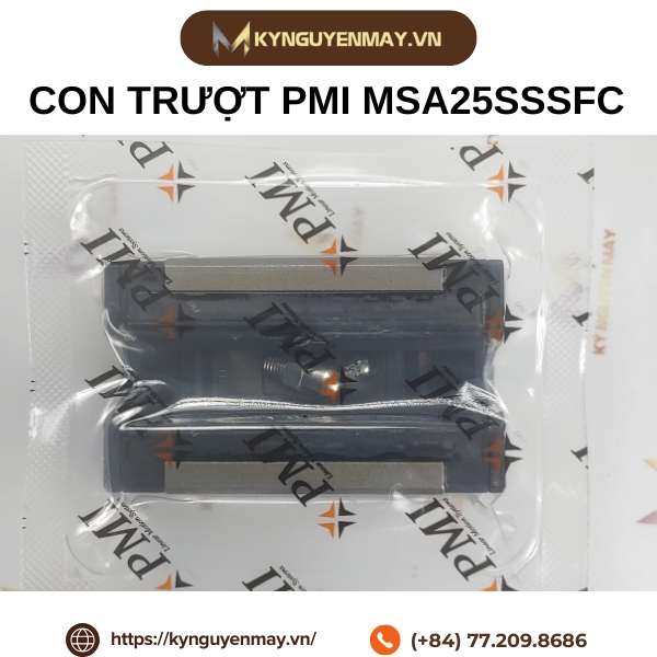 Con trượt PMI không cánh MSA25SSSFC (PMI MSA25)
