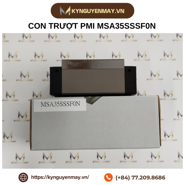 Con trượt PMI MSA-S/MSA-LS | MSA15S, MSA25S, MSA30S, MSA35S