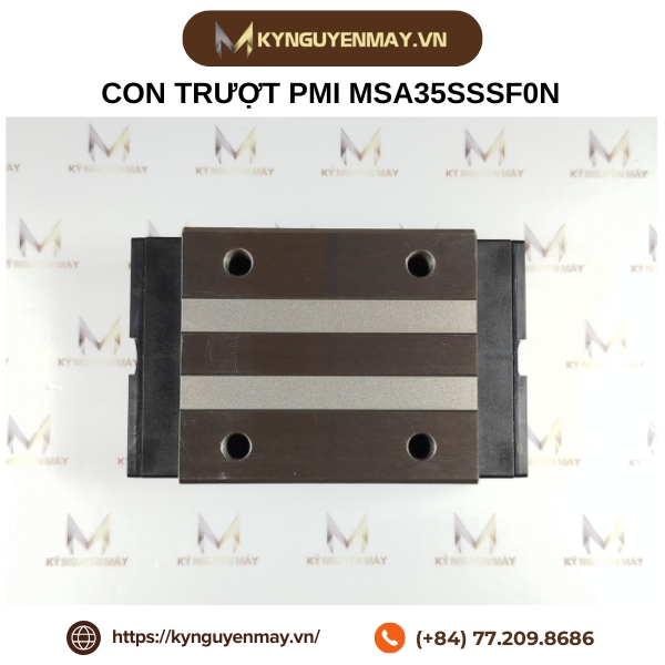 Con trượt PMI MSA-S/MSA-LS | MSA15S, MSA25S, MSA30S, MSA35S