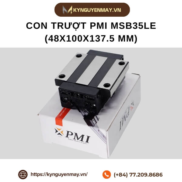 Con trượt PMI MSB35LE (48x100x137.5 mm)