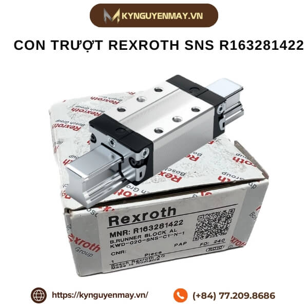 Con trượt REXROTH SNS R1632 8 |  75x44x30mm