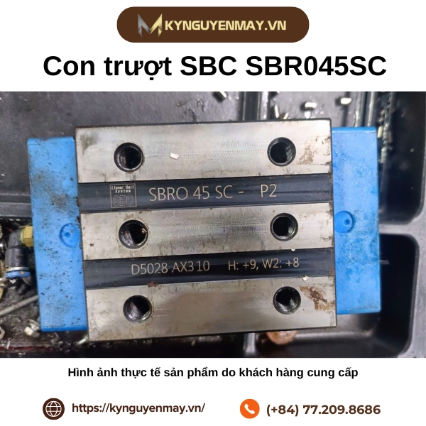 Con trượt SBC SBR045SC